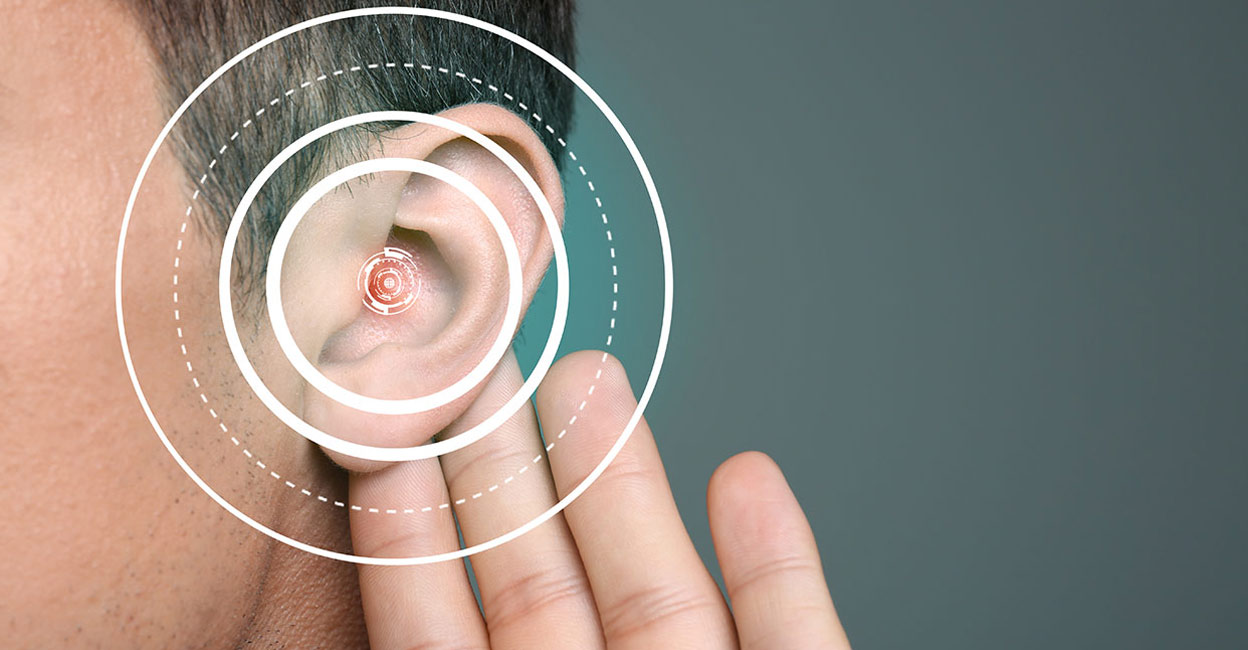 hearing Any abnormalities in the auditory system such as the ear, auditory nerves, and the parts of the brain processing sound waves can cause tinnitus.Photo: Shutterstock/Africa Studio