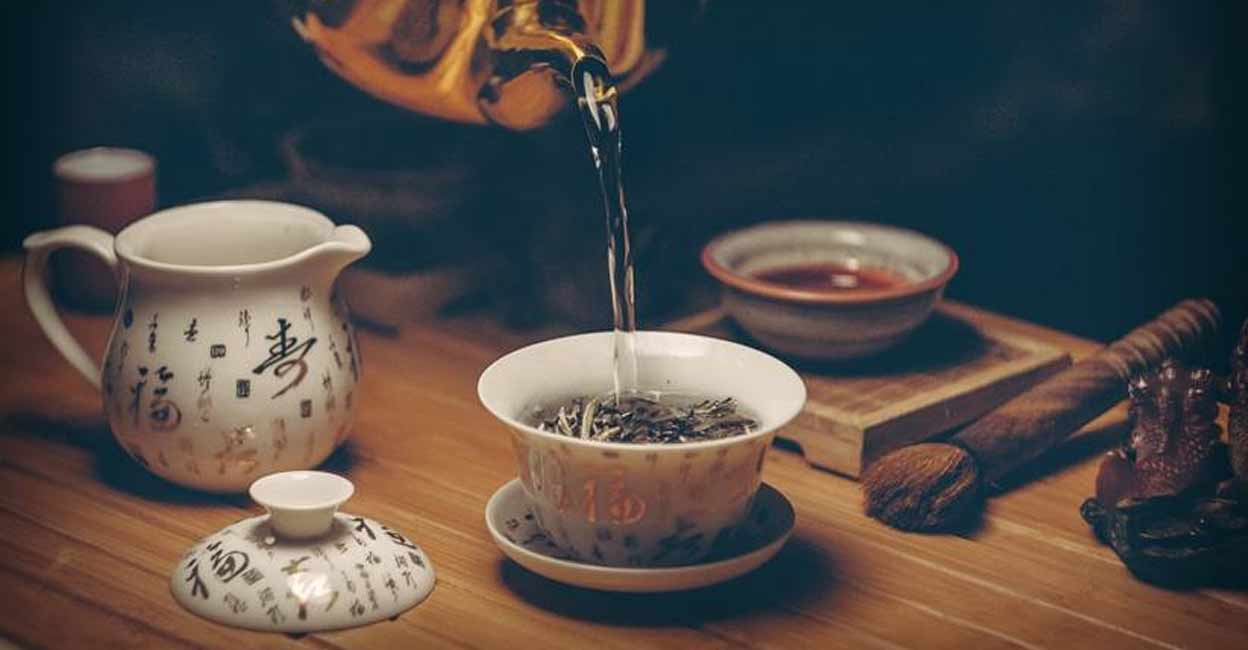 Many teas effectively reduce the stress lines from the face, thereby generating radiating skin. Photo: IANS
