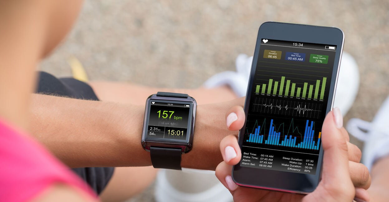 Finding the ideal fitness tracker for running will help you keep track of your progress. Photo: IANS
