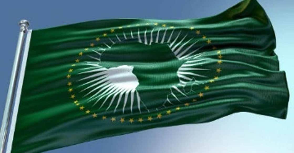 African Union flag. Image courtesy: IANS