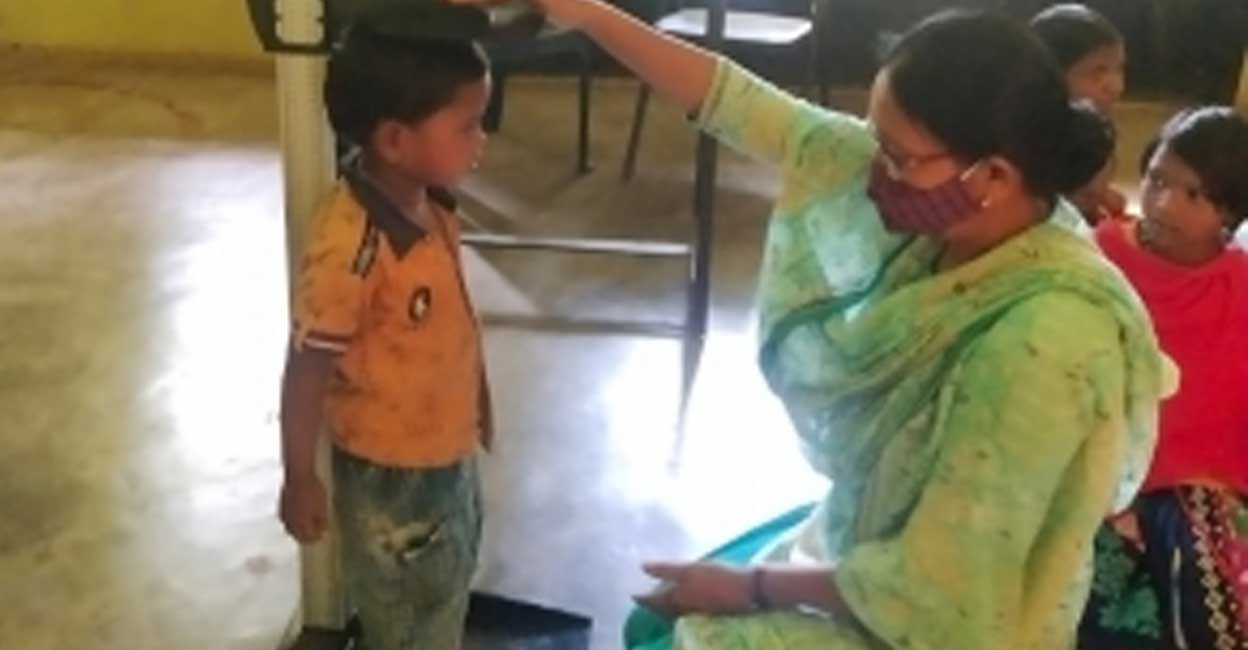 They found 20 per cent of children were stunted at birth and more than 52 per cent had experienced wasting by their second birthday. Photo: IANS