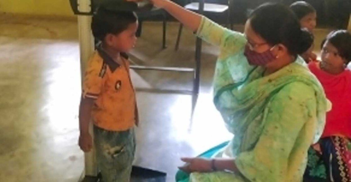 They found 20 per cent of children were stunted at birth and more than 52 per cent had experienced wasting by their second birthday. Photo: IANS