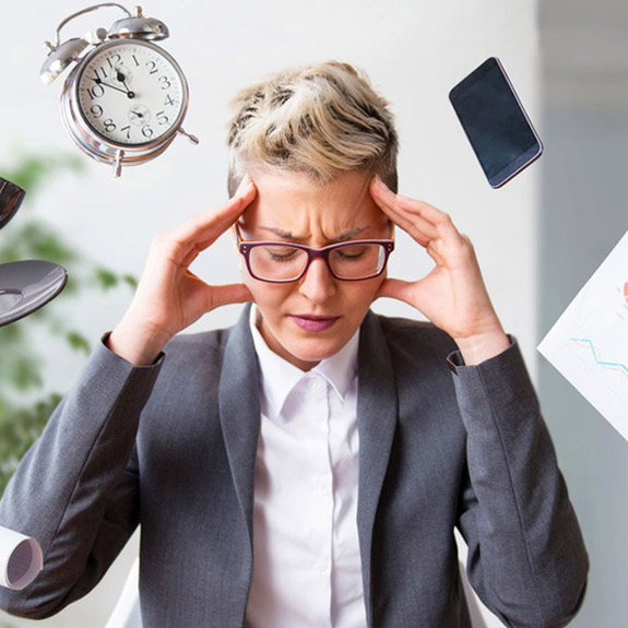 stress-management The psychological effects of stress include depression, anxiety, and social isolation. Representative image/Tijana87