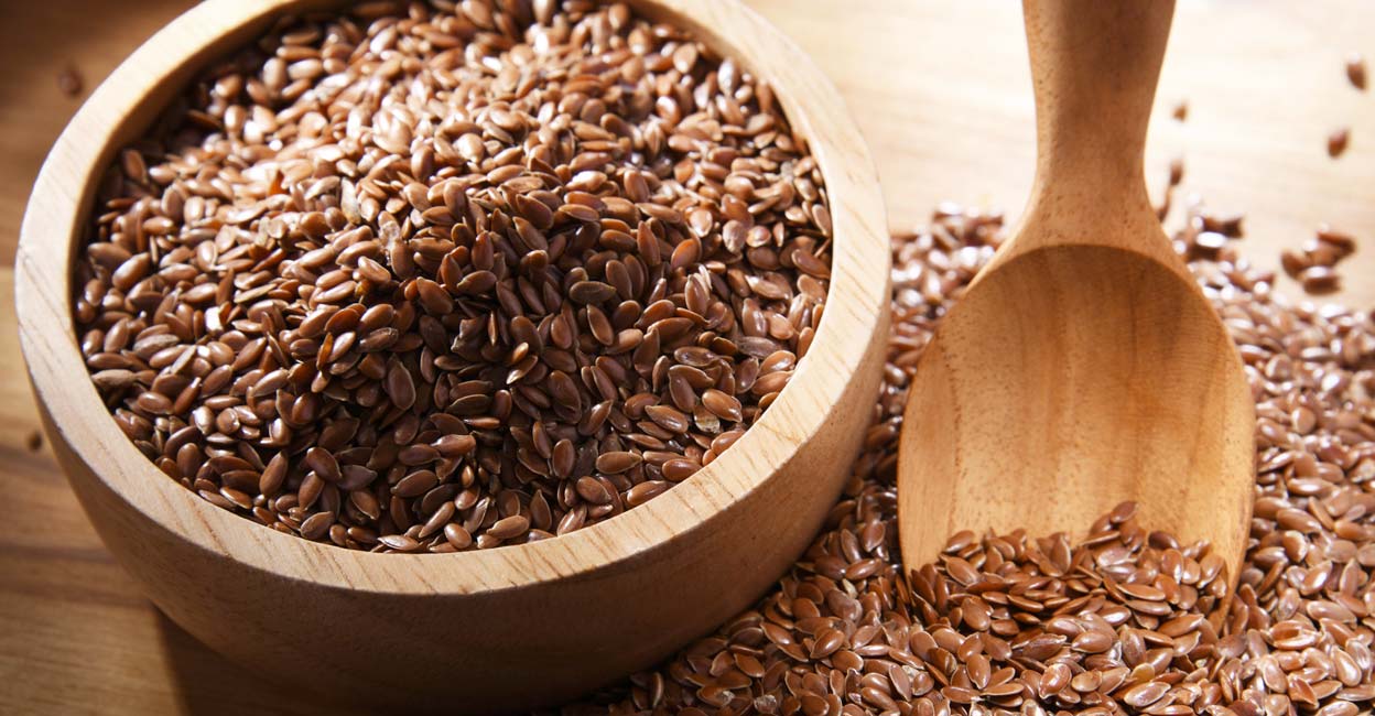 The argument is that lignans in flaxseeds, which are plant-based compounds in seeds that mimic the effects of estrogen, can help modulate the hormonal activity in your body. Photo: iStock/monticelllo