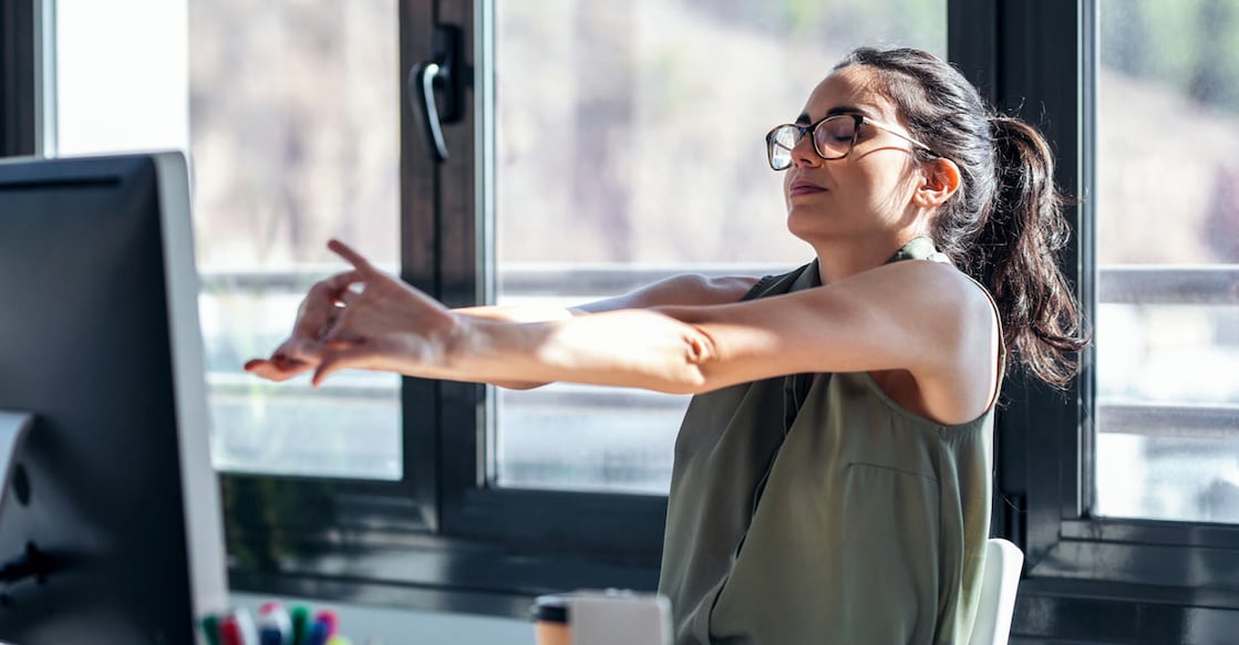 1352063850 Prolonged sitting can elevate levels of stress-causing catecholamines in the body. Photo: iStock/nensuria