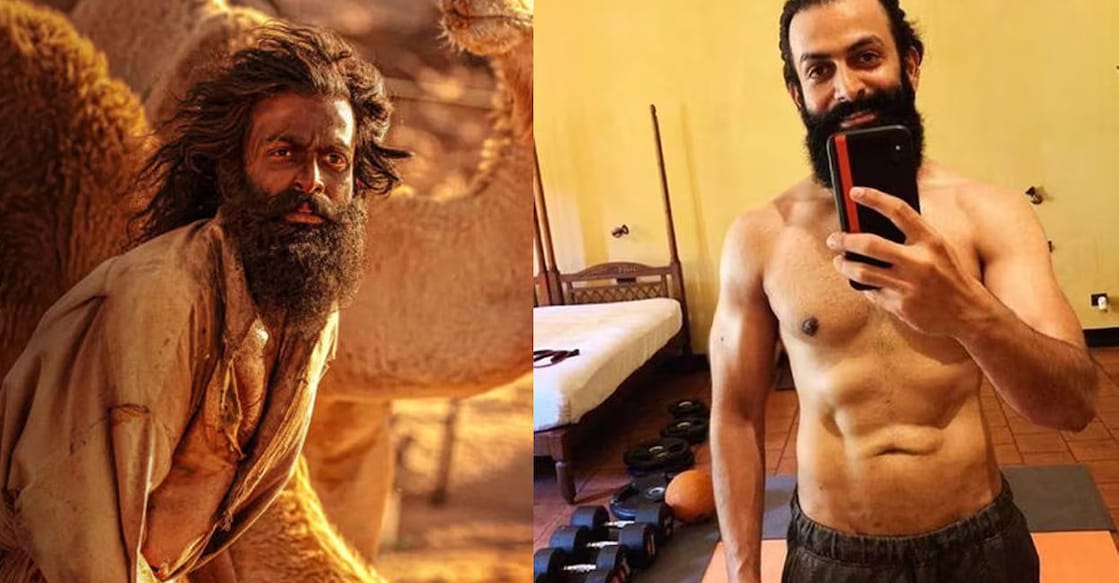 aadujeevitham-prithvi-body Prithviraj said in various interviews that his weight loss process for 'Aadujeevitham' was not healthy. Photo: Instagram/@prithvirajsukumaran