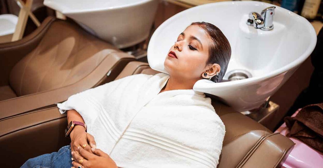 The concentration of glycolic acid in skincare products is not as high as in hair straightening products. Photo: iStock/Ankit Sah