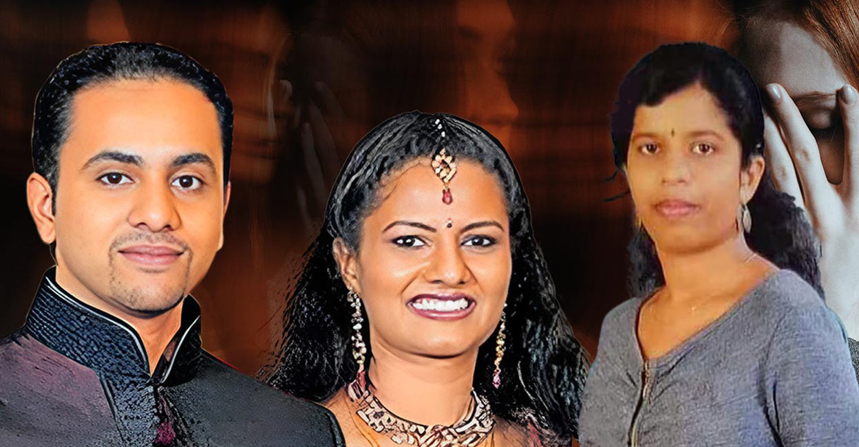 Naveen, Devi and Arya who killed themselves in Arunachal Pradesh. Photo: Special Arrangement