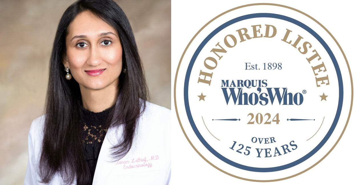 Apart from being a successful physician, Dr Sanam Lathief teaches medical students at the Harvard Medical School. Photo: Special Arrangement