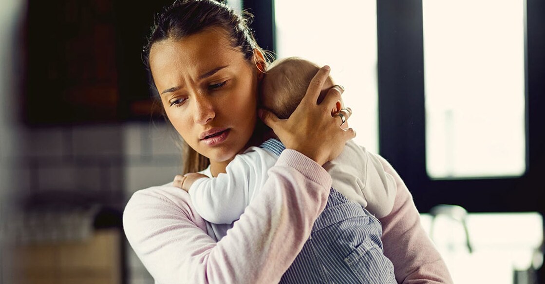 post-partum-depression Postpartum disorders encompass various psychological conditions afflicting mothers after childbirth, including postpartum blues (baby blues), postpartum depression, and postpartum psychosis. Photo: iStock/Drazen Zigic