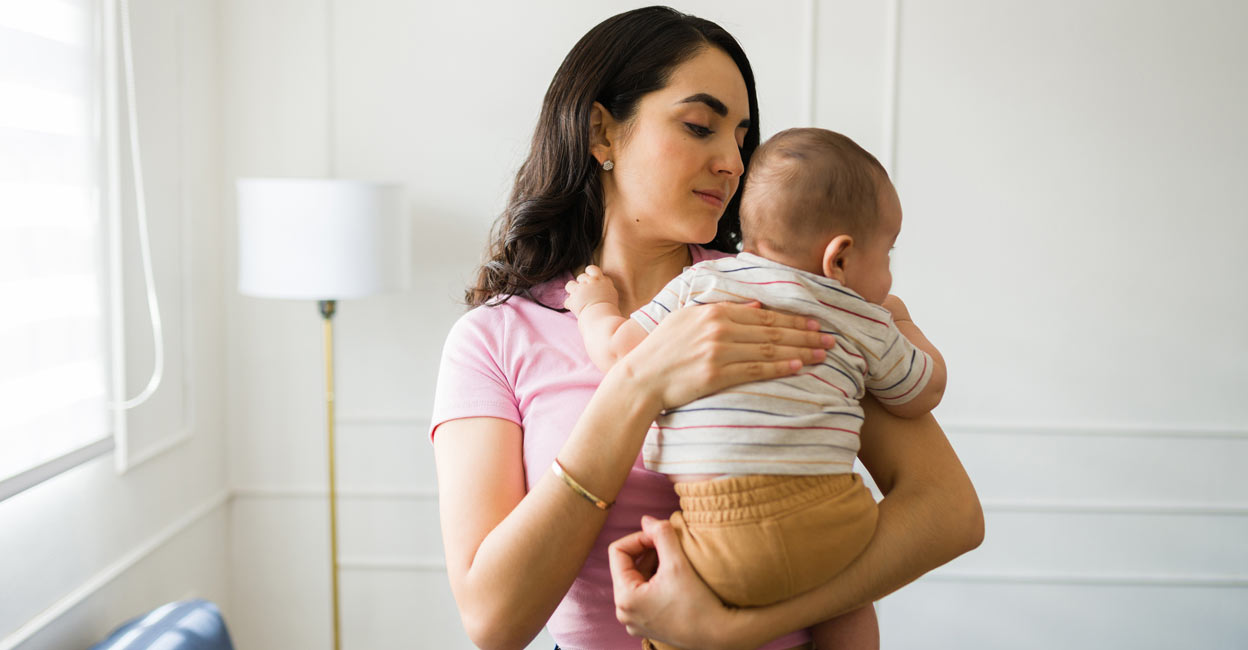 Spitting up where a baby gently regurgitates a bit of milk after a feed is common because the muscle at the top of a newborn baby's stomach is not fully mature.        Photo: iStock/Antonio_Diaz