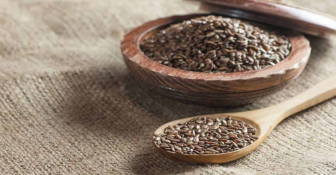 flaxseed Flaxseeds make you feel full, which can help control your appetite and reduce the calorie load of your meals. Photo: Shutterstock/Halil ibrahim mescioglu