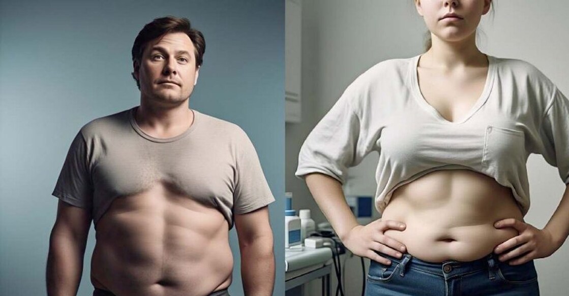 Belly fat is one of the main reasons for health conditions like high cholesterol. Photo: Shutterstock