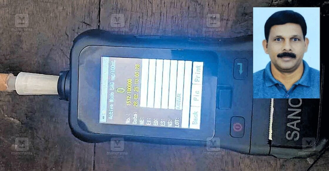 Breathalysers might show false positives if the person who takes the test has consumed cough syrup or certain ayurvedic medicines. Photo: Special Arrangement