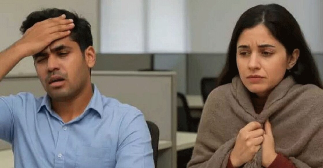 Those who sit at a desk for hours may experience stress and feel colder than those who walk around the office and are more active. Photo: Special Arrangement