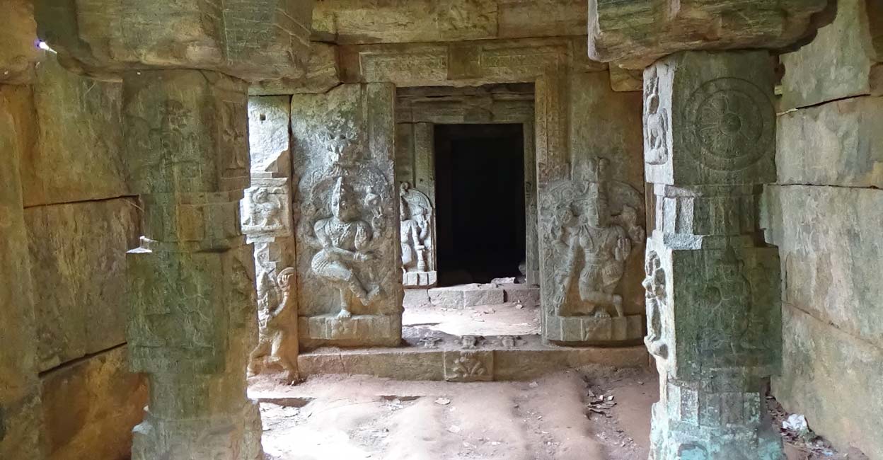 Interior of Jain temple, Wayanad Interior of Jain temple, Wayanad