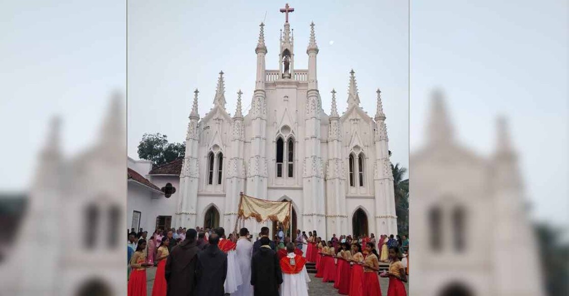 Holy Mass held in Verapoly, Kerala in commemoration of Lithuania-born bishop Nicolaus Szostak. Photo: Lithuania Embassy website/ https://in.mfa.lt/