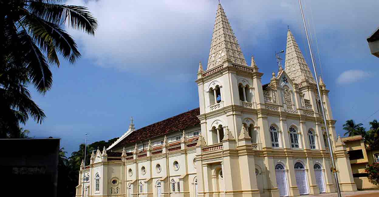 Santa Cruz Cathedral Basilica in Fort Kochi. Photo: Website/Kerala Tourism