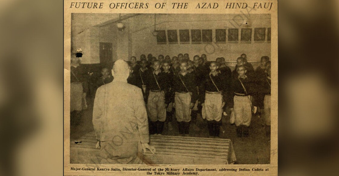 The Tokyo Boys or the INA Cadets were a group of 45 young men selected by Netaji Subhas Chandra Bose to join the Indian National Army and go for advanced training to Japan. Image courtesy: tanvisrivastava.com