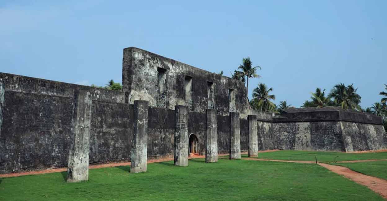 ANCHUTHENGU-FORT-01-c The Anchuthengu Fort constructed by East India Company in 1699. Photo: Manorama archive