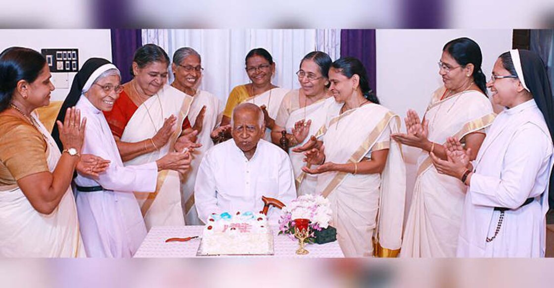 Longed for a son, but at 95, Antony is happy with 10 daughters