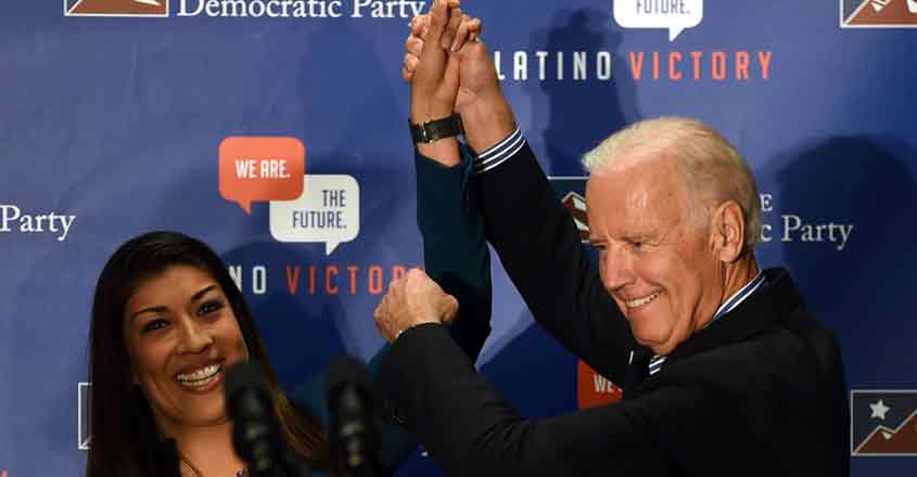 Joe Biden-Lucy Flores Joe Biden-Lucy Flores