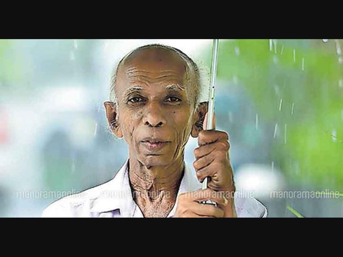amateur weatherman Babu predicts rain pic