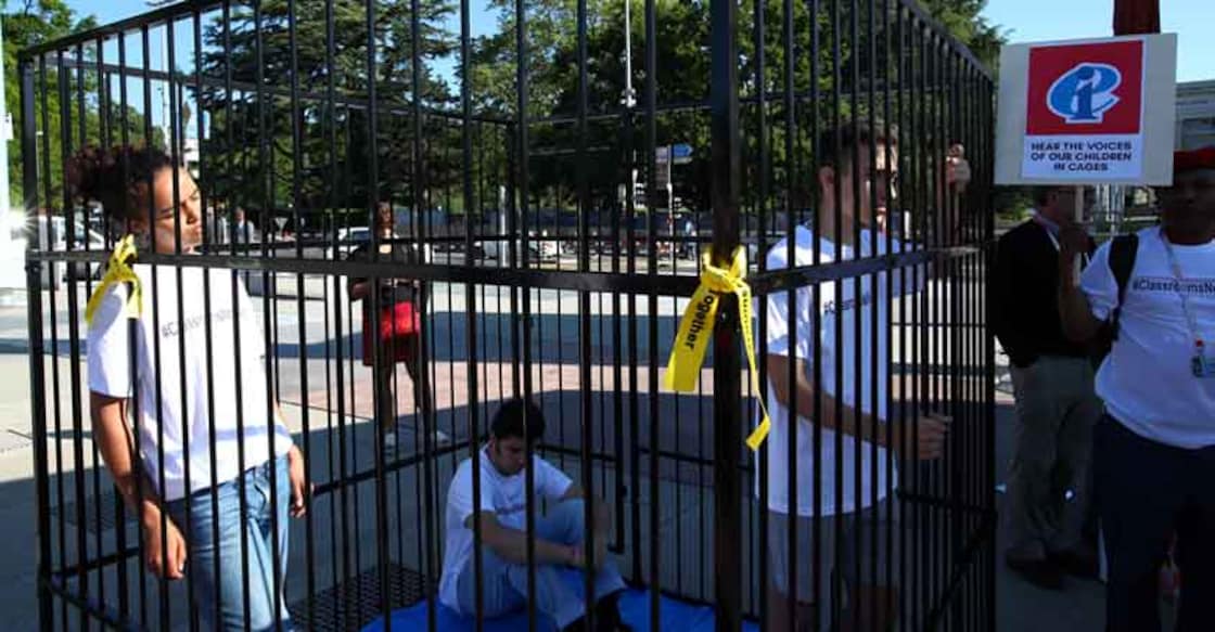 USA-IMMIGRATION-CHILDREN USA-IMMIGRATION-CHILDREN