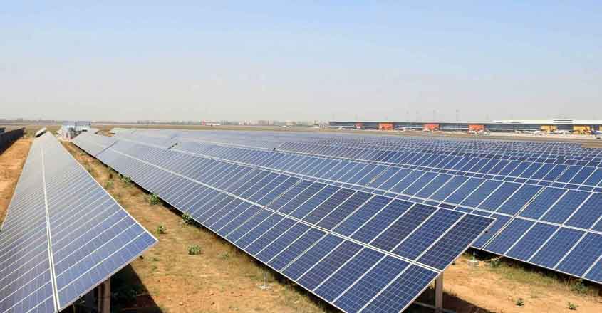 Solar power plant. (File Photo: IANS)