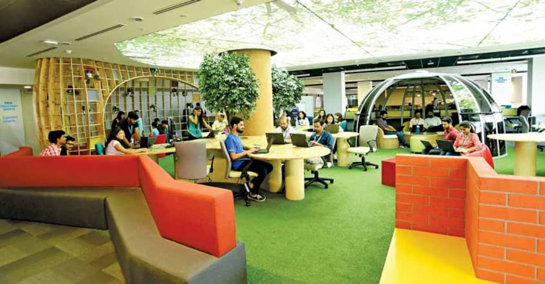 TCS Work desk. (File Photo: IANS)