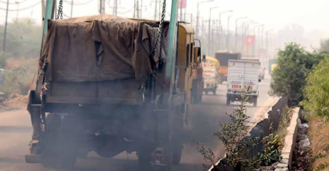 A truck releases toxic fumes. (File Photo: IANS) A truck releases toxic fumes. (File Photo: IANS)