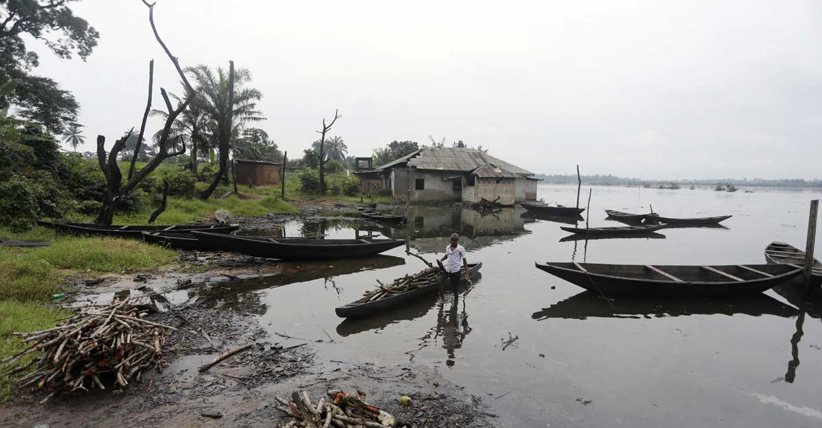 NIGERIA-OIL-GASFLARING NIGERIA-OIL-GASFLARING