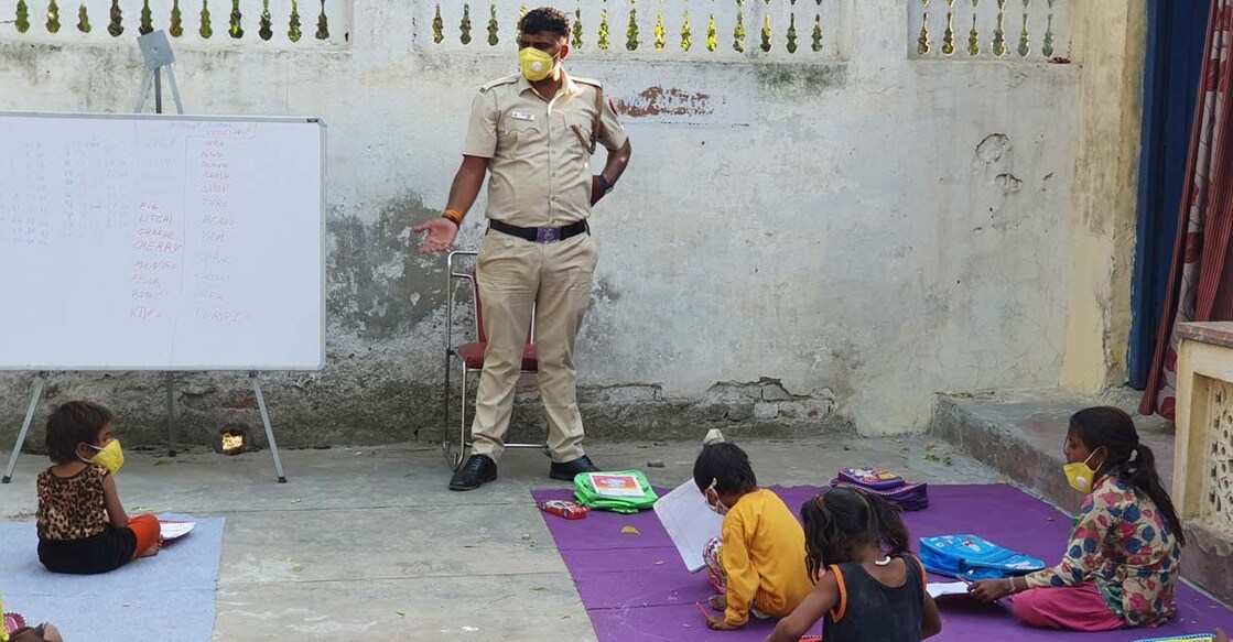 Delhi Police 'Constable's School', "I got out of the slums, I know the importance of education".