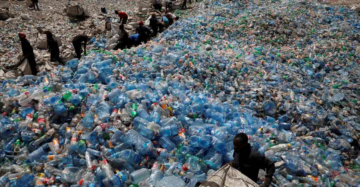 HEALTH-CORONAVIRUS-PLASTIC-RECYCLING
