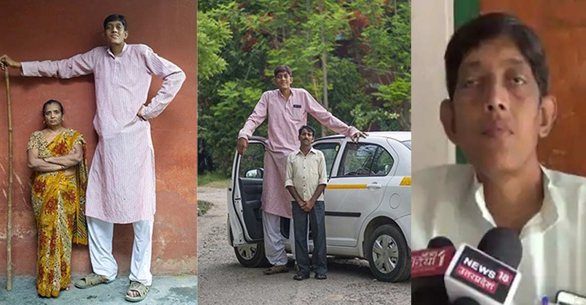 India's tallest man yet to find a bride, prodded by other woes of