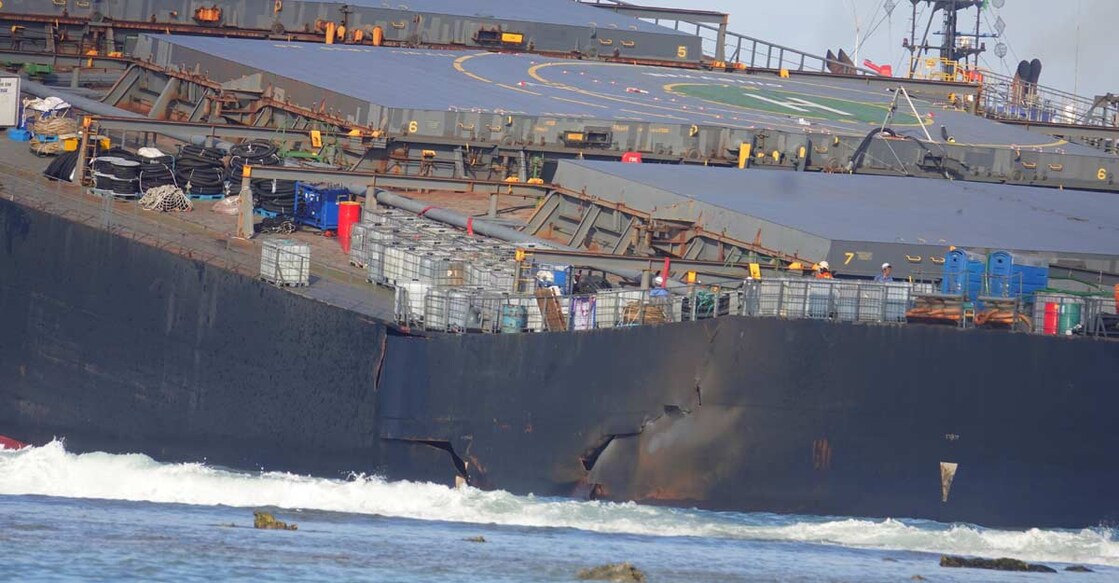 mauritius oil spill