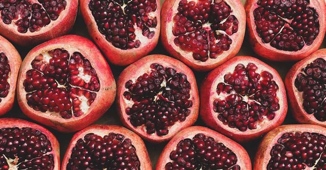 Perks of a pomegranate!