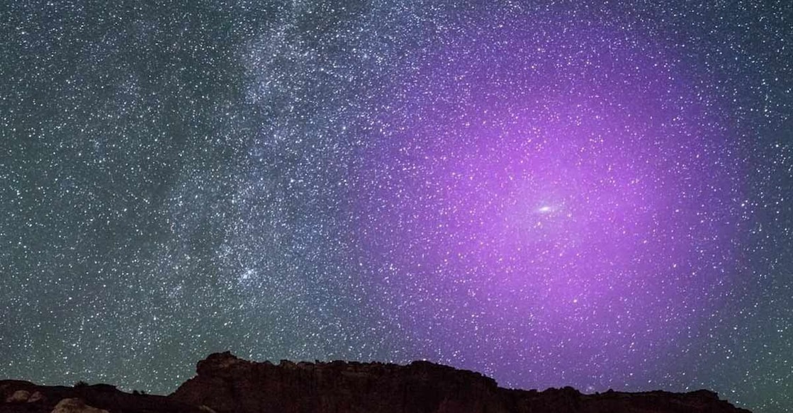 Hubble Space Telescope maps giant halo around Andromeda galaxy.