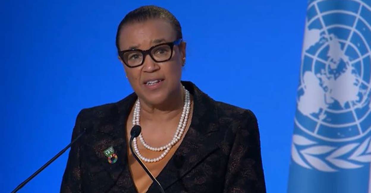 'Dig deeper' in climate talks, says Commonwealth Secretary-General(https://twitter.com/PScotlandCSG) Commonwealth Secretary-General Patricia Scotland. Image courtesy: IANS
