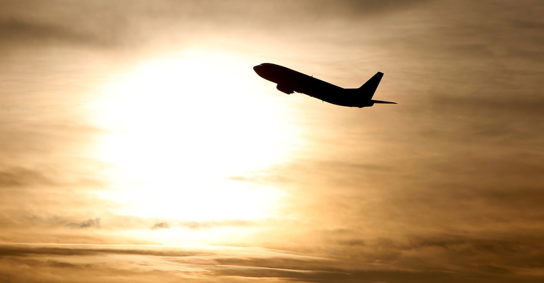 A plane is seen during sunrise at the international airport in Munich, Germany, January 9, 2018. REUTERS/Michaela Rehle/File Photo