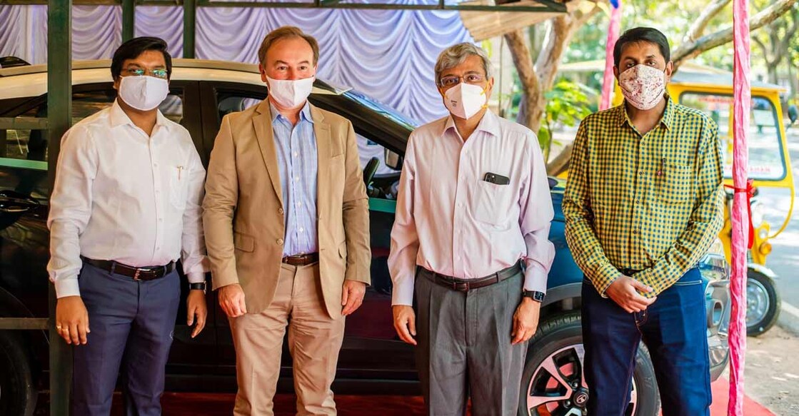 solar-powered EV charging station developed