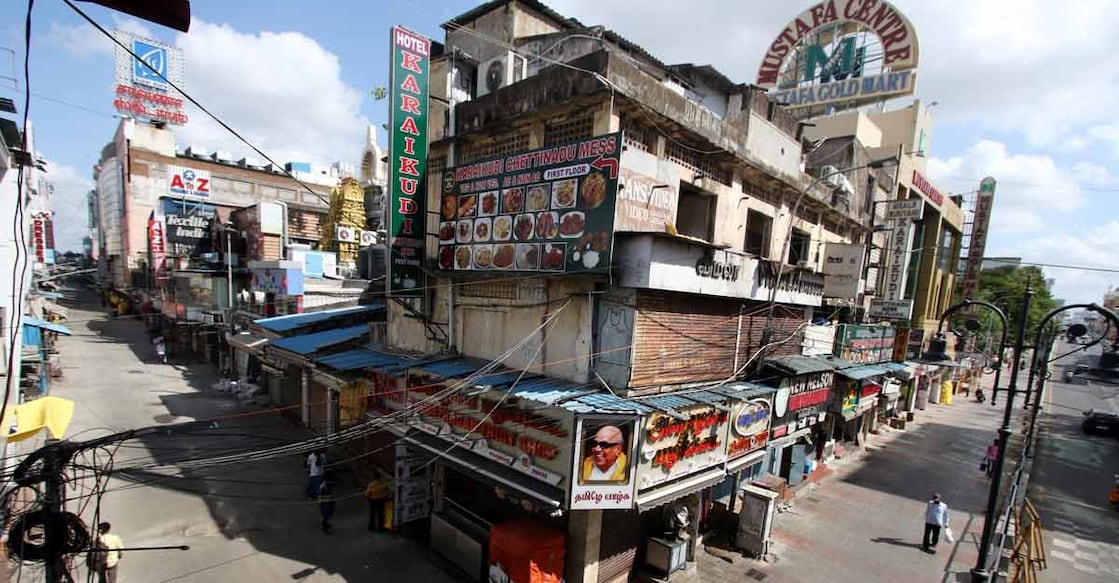 Chennai under lockdown