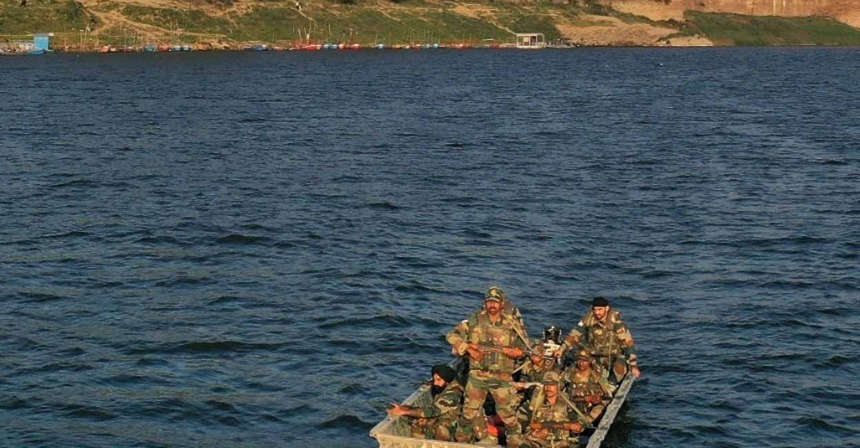 Varanasi: Indian Territorial Army to celebrate Ganga Yodha Mahotsav 2020 in Ganaga river in Varanasi on Feb 20, 2020. (Photo: IANS) Varanasi: Indian Territorial Army to celebrate Ganga Yodha Mahotsav 2020 in Ganaga river in Varanasi on Feb 20, 2020. (Photo: IANS)