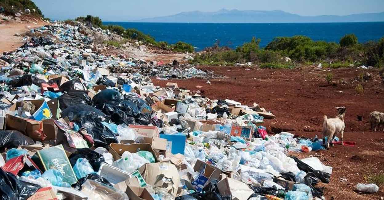 Recycling and cleanup technologies, are not sufficient to plug plastic pollution. Image courtesy: IANS