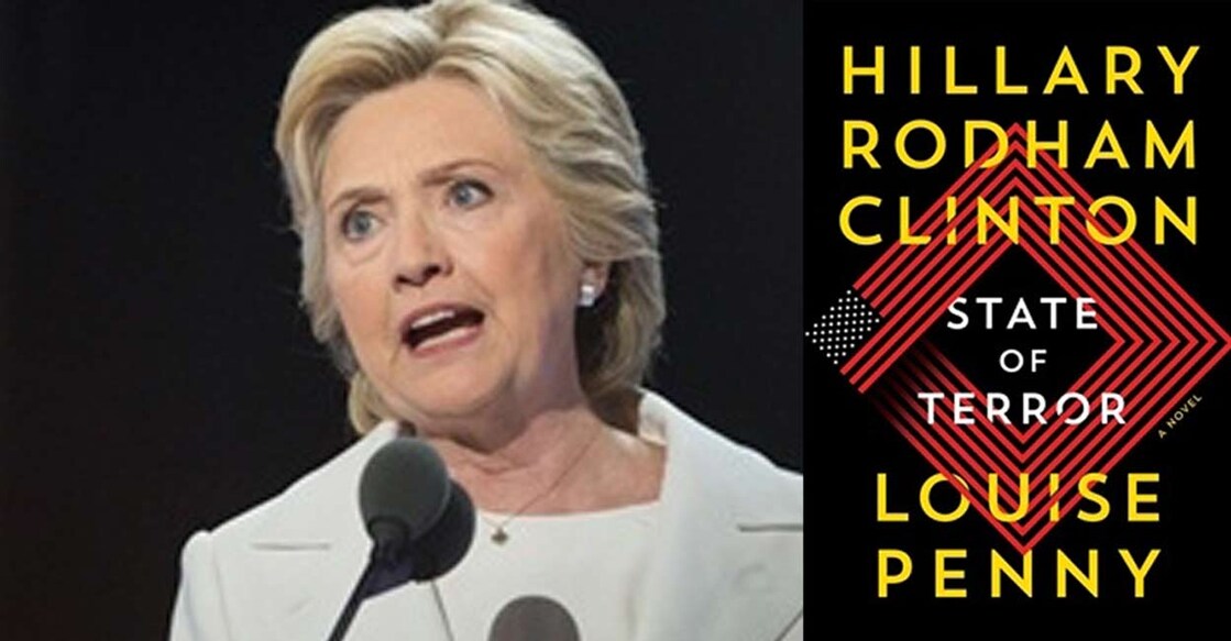 After Bill Clinton, Hillary turns thriller writer, and an Indian American is central to the plo 'State of Terror' is Hillary Clinton's upcoming international political thriller. Image courtesy: IANS