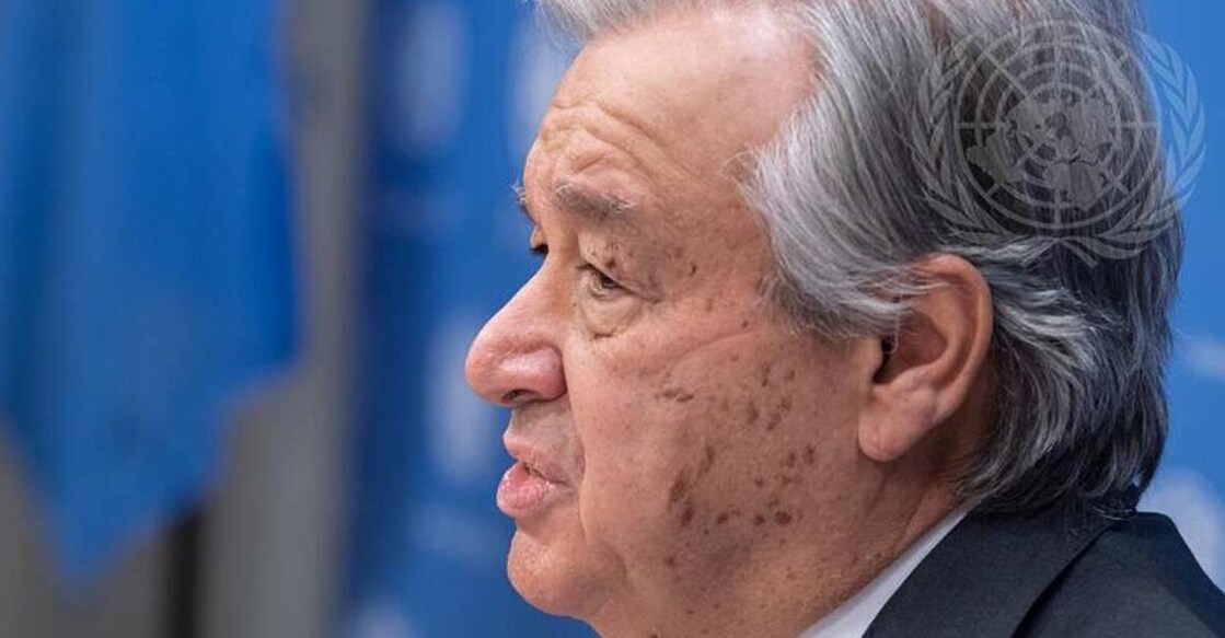 United Nations Secretary-General Antonio Guterres speaks to the media on Thursday, January 28, 2021, at the UN headquarters in New York. (Photo: UN/IANS) UN Secretary-General Antonio Guterres. Image courtesy: IANS