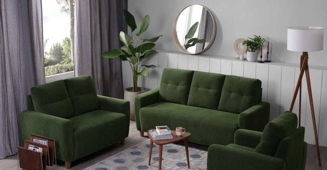 A sofa which is the comfiest, adds an announcement on the way to deliver current flair to any living room. Photo: IANS