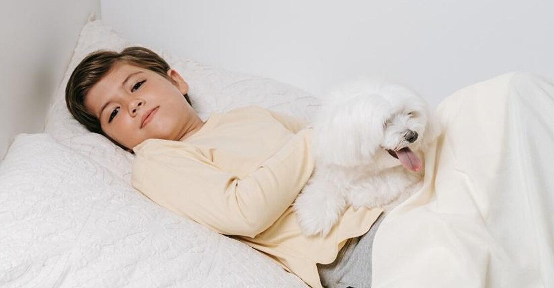 When children and pets bond....(photo:IANSLIFE)