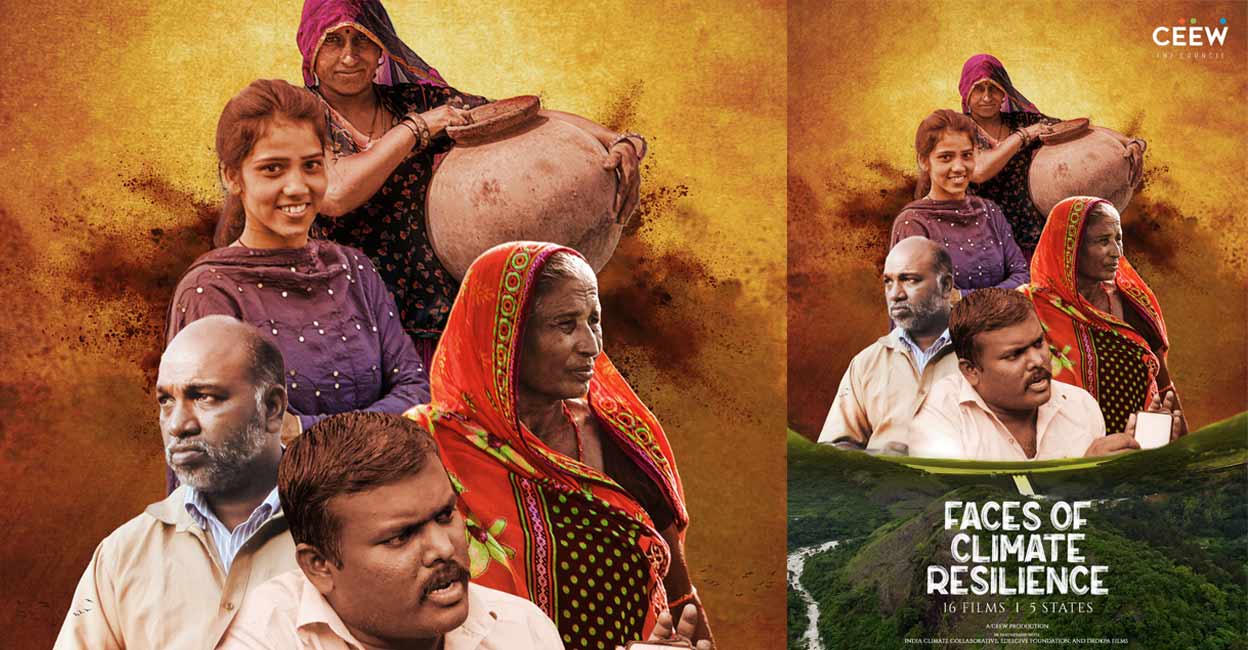 Poster of documentary series 'Faces of Climate Resilience'