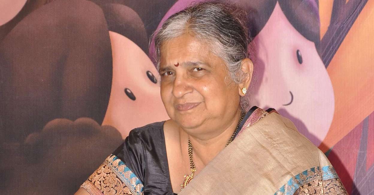 Sudha Murty. Photo: IANS